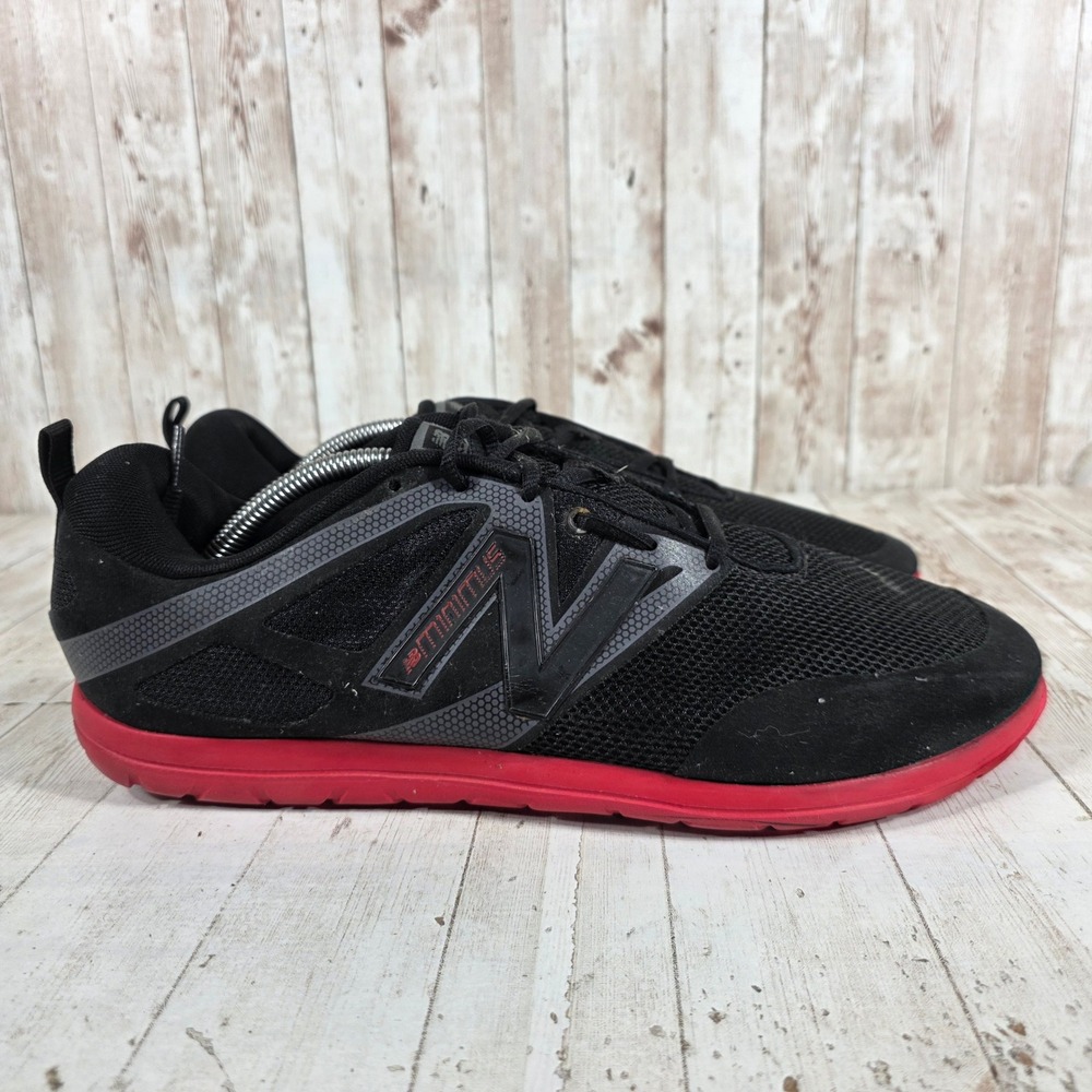 New Balance Minimus MX20BR Mens Training Shoes Black Red Size 12.5